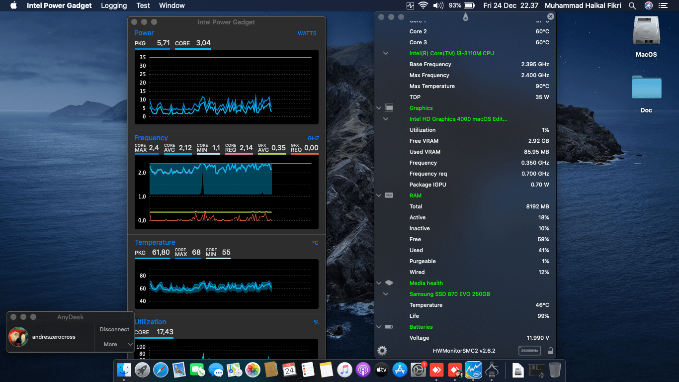 Toshiba Satellite M840 2nd [Ivy Bridge + Intel HD 4000 + PS2] 3